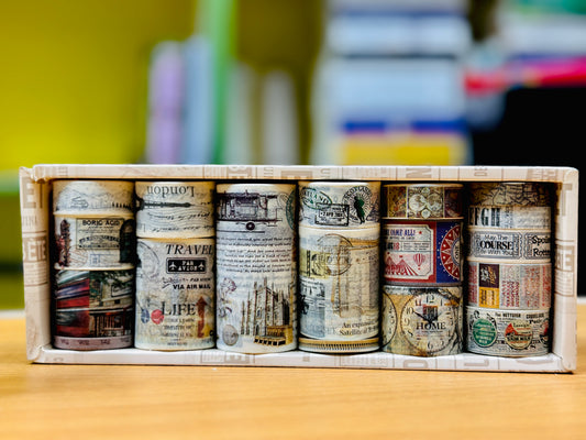 Premium Decorative Washi Tape Set - 10003