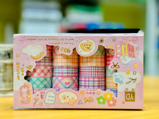 Premium Decorative Washi Tape Set - 10004