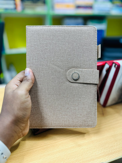 Eco Friendly Fabric Custom Notebooks Bulk Linen Cloth A5 Hard Cover Journal Notebook- 0005