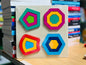 Geometric shape puzzle (4 in 1) Board- Big Size - 9 inch x 9 inch