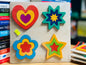 Geometric shape puzzle (4 in 1) Board- Big Size - 9 inch x 9 inch