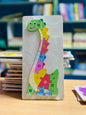 Wooden Colorful Puzzle Board- Big Size - 12 inch x 6 inch