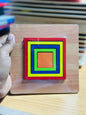 Geometric shape puzzle (1 in 1) 5 inch x 5