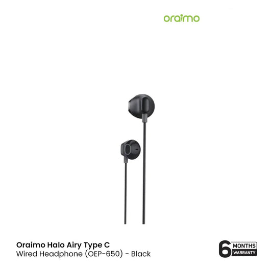 Oraimo Halo Airy Type C Wired Headphone(OEP-650) EDH261423
