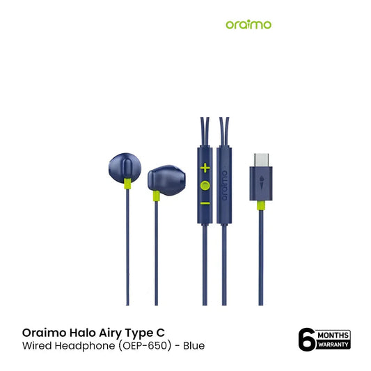 Oraimo Halo Airy Type C Wired Headphone(OEP-650) EDH261423