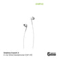 Oraimo Conch 2 In-Ear Wired Headphones (OEP-E11) EDH261418