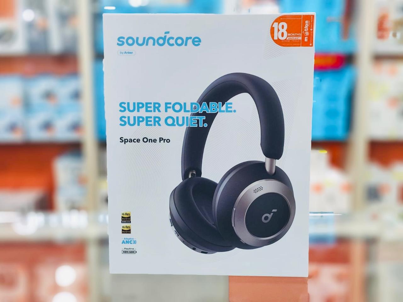 Anker Soundcore Space One Pro Foldable Over-Ear Headphones