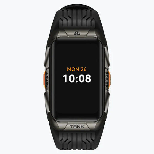 KOSPET TANK X2 Ultra 1.46" AMOLED With 5 ATM & IP69K (Dive-proof) GPS Smart Band- Silver