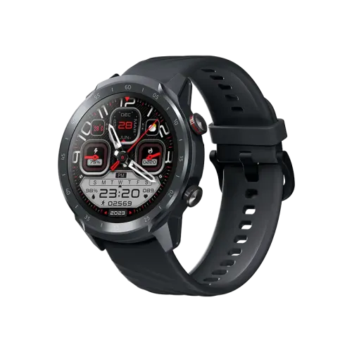 Mibro A2 Calling Smart Watch Sporty looks 2ATM Dual Straps - Black EDU 260264