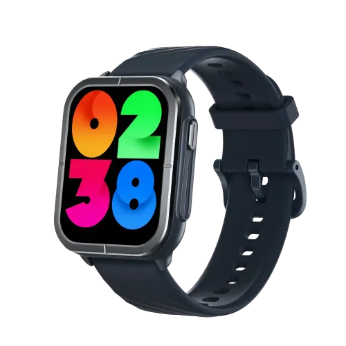 Mibro C3 Calling Smart Watch 2ATM with Dual Straps - Navy Blue EDU 260383