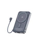 Foneng PX152 10000mAh Qi 2.0 Wireless Power Bank 35W + 15W - Dark Gray